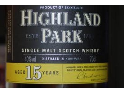 Highland park 15 anni