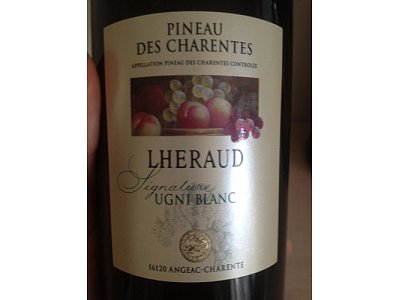 Lheraud Cognac Pineau charentais lheraud 7 anni