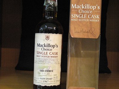 Glen grant 1967 mackillop's