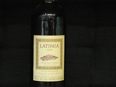 Latinia Latinia vend.tard. uve nasco 2000
