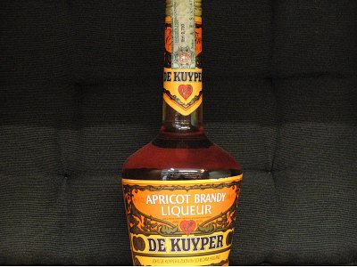 De Kuyper Apricot brandy liqueur de kuyper