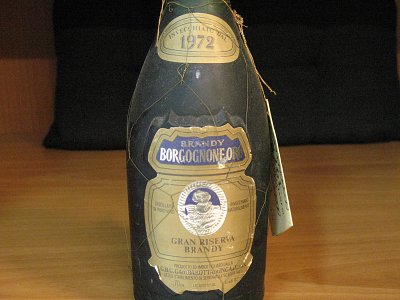 Gambarotta Brandy borgogne oro 1972 gambarotta
