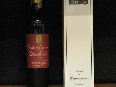 Tenuta Di Capezzana Grappa di capezzana ghiaie della furba 1992