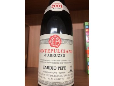 Emidio pepe montepulciano 2001