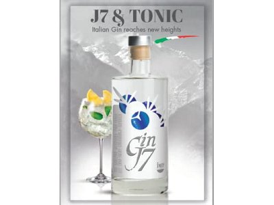 Jmef Jannamico Gin j7 premium dry gin jmef