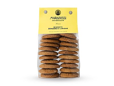 Marabissi Biscotti limone e zenzero g.200 marabissi