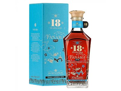 Rum nation panama 18 anni decanter