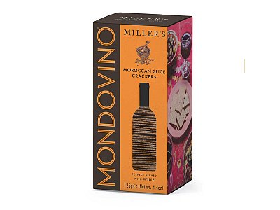 Mondovino Crackers alle spezie marocchine mondovino g.125