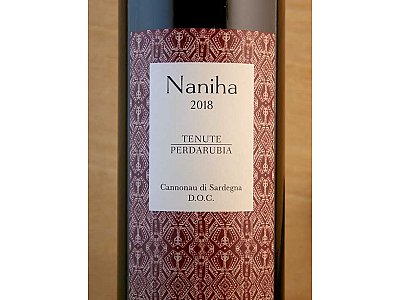 Naniha cannonau di sardegna perdarubia 2019