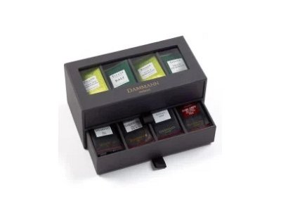 Dammann Scatola nera tiretti con te e tisane dammann