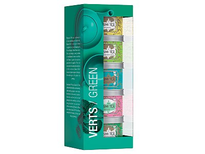 Kusmi tea 5 lattine te verde g.100