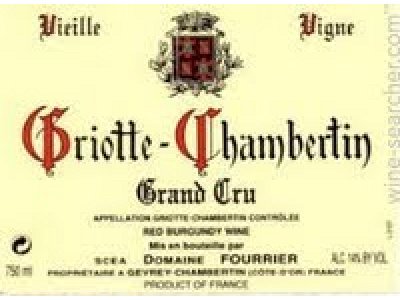 Griotte chambertin grand cru d.fourrier 2004
