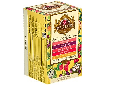 Basilur Basilur fruit infusion 20 filtri