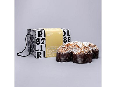 Olivieri 1882 Colomba albicocca e caramello s. g.750 olivieri