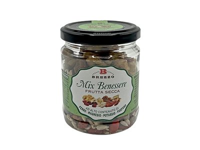 Brezzo Apicoltura Mix benessere frutta secca vasetto g.100 brezzo