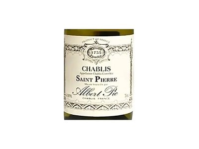 Albert Pic Chablis saint pierre 2023 albert pic