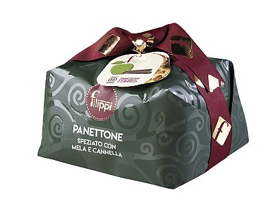 Filippi Pasticceria Panettone mela e cannella kg.1 filippi