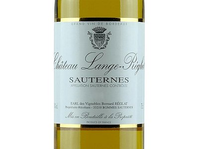 Chateau Lange Reglat Chateau lange reglat 2018 sauternes