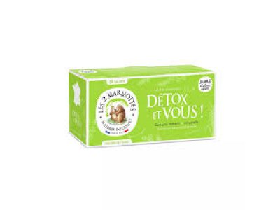 Les 2 Marmottes Tisana detox e vous 30f les 2 marmottes ap