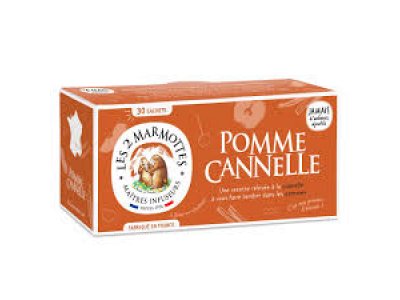 Tisana mela e cannella 30 f. les 2 marmottes ap