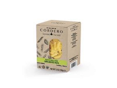 Pasta di mais e riso g.200 gluten free cordero