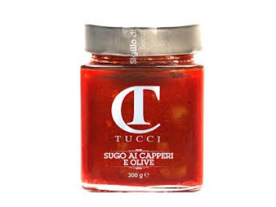 Tucci Az.agricola Sugo di pomodoro ai capperi e olive g.280 tucci