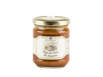 Brezzo Apicoltura Rag&ugrave; di carne alla piemontese g.180 brezzo