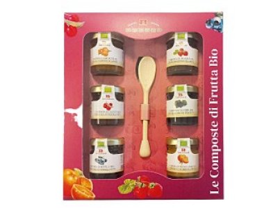 Cofanetto le composte di frutta bio brezzo