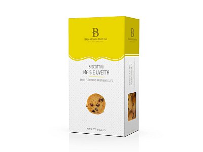 Biscotto mais e uvetta bettina