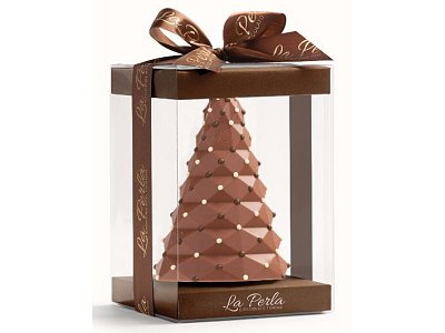 La Perla Di Torino Albero di cioccolato al latte la perla g.250