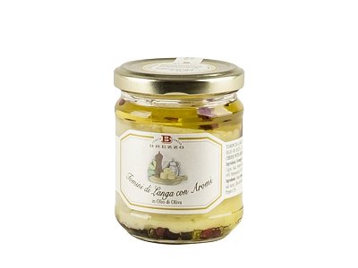 Tomini in olio con aromi g.180 brezzo