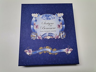 Brezzo Apicoltura Scrigno del benessere blu bio 27 filtri brezzo