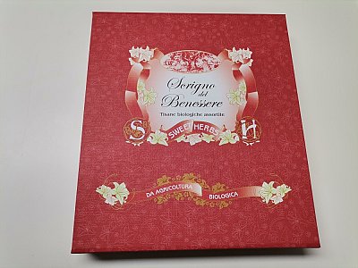 Brezzo Apicoltura Scrigno del benessere rosso bio 27 filtri brezzo