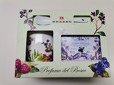 Brezzo Apicoltura Profumo del bosco mug+te brezzo