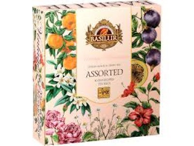 Scatola 40 filtri vintage blossoms basilur