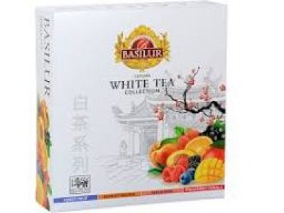 Scatola 40 filtri white tea ass. basilur