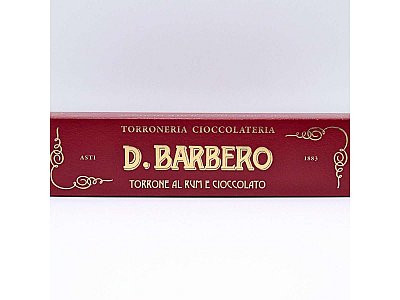 Barbero Davide Torrone al rum e cioccolato barbero g.270