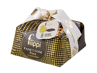 Panettone pere e cioccolato kg.1 filippi