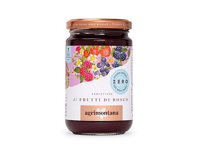Agrimontana Conf.frutti di bosco g.300 agrimontana s/zucchero