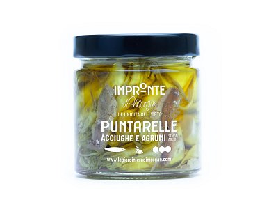 La Giardiniera Di Morgan Puntarelle con acciughe e agrumi g.320