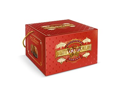 Baratti & Milano Panettone doppio cioccolato g.1000 baratti