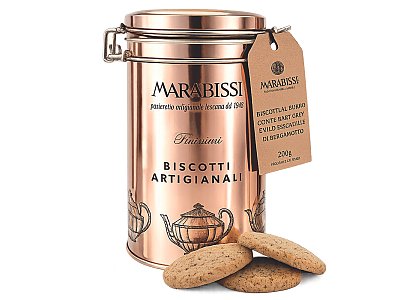 Marabissi Marabissi latta biscotti g.200 earl grey ap