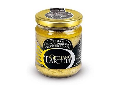 Crema di porcini e tartufo bianco g.80 giuliano t.